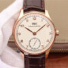 Replica IWC Portuguese IW545409 ZF Factory Brown Strap