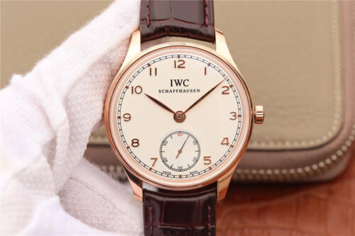 Replica IWC Portuguese IW545409 ZF Factory Brown Strap