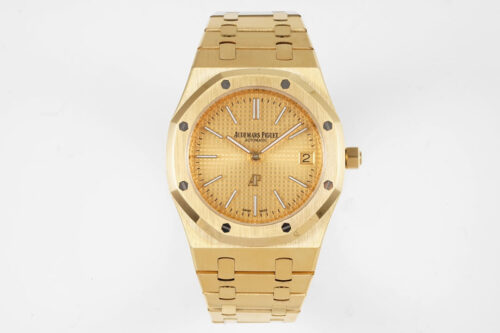 Replica Audemars Piguet Royal Oak 15202BA.OO.1240BA.02 KZ Factory Gold Case