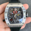 Replica Richard Mille RM011 KV Factory Rubber Strap