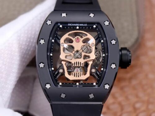 Replica Richard Mille RM52-01 Tourbillon JB Factory Skeleton Dial