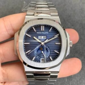 Replica Patek Philippe Nautilus 5726/1A-014 GR Factory Silver Strap