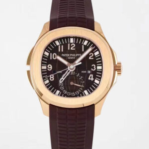 Replica Patek Philippe Aquanaut 5164R-001 ZF Factory Brown Strap