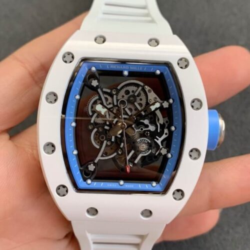 Replica Richard Mille RM055 KV Factory White Strap