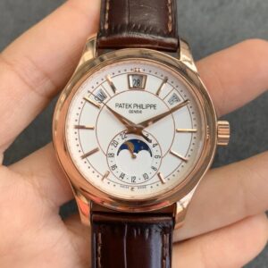 Replica Patek Philippe Complications 5205R-001 GR Factory Brown Strap