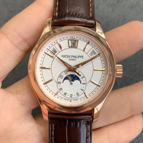 Replica Patek Philippe Complications 5205R-001 GR Factory Brown Strap