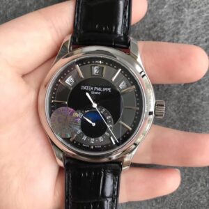 Replica Patek Philippe Complications 5205G-010 GR Factory Black Strap