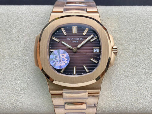 Replica Patek Philippe Nautilus 5711/1R-001 GR Factory Brown Gradient Dial