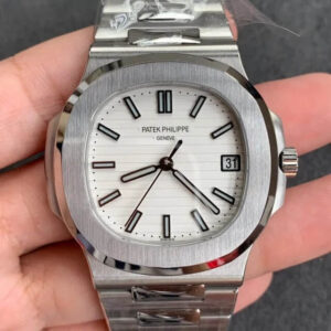 Replica Patek Philippe Nautilus 5711/1A-011 GR Factory Silver Strap