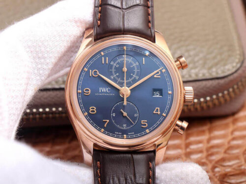 Replica IWC Portugieser IW390305 ZF Factory Brown Strap