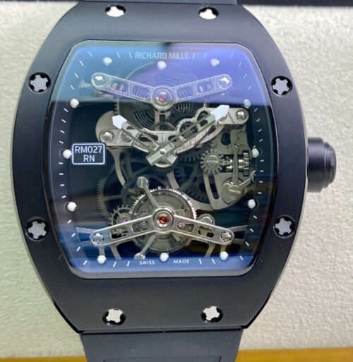 Replica Richard Mille RM027 EUR Factory Black Case