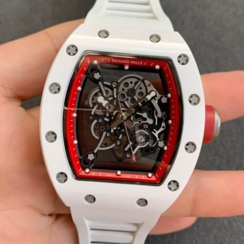 Replica Richard Mille RM055 KV Factory Carbon Fiber Case