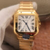 Replica Cartier De Santos WSSA0010 BV Factory White Dial