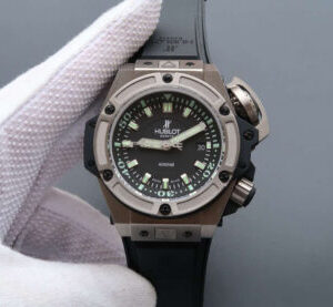 Replica Hublot King Power Oceanographic 731.NX.1190.RX V6 Factory Black Strap