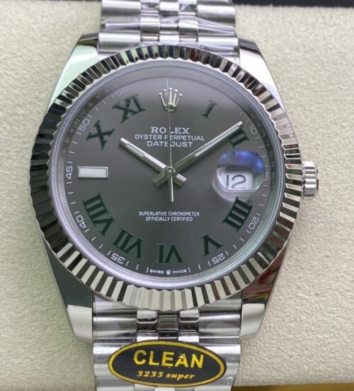 Replica Rolex Datejust M126334-0022 Clean Factory Stainless Steel