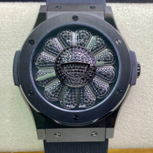 Replica Hublot Classic Fusion Takashi Murakami 507.CX.9000.RX.TAK21 Black Dial