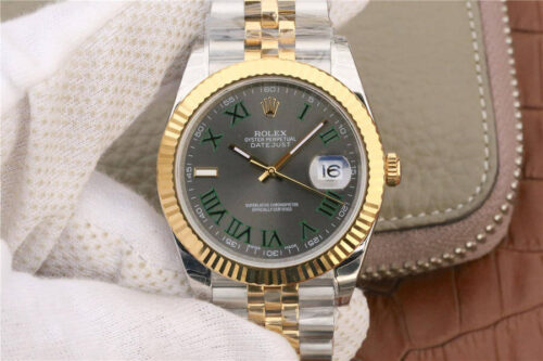 Replica Rolex Datejust M126333-0020 EW Factory Grey Dial