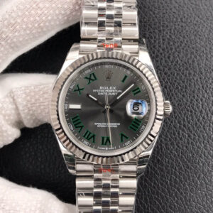 Replica Rolex Datejust M126334-0022 EW Factory Stainless Steel Strap