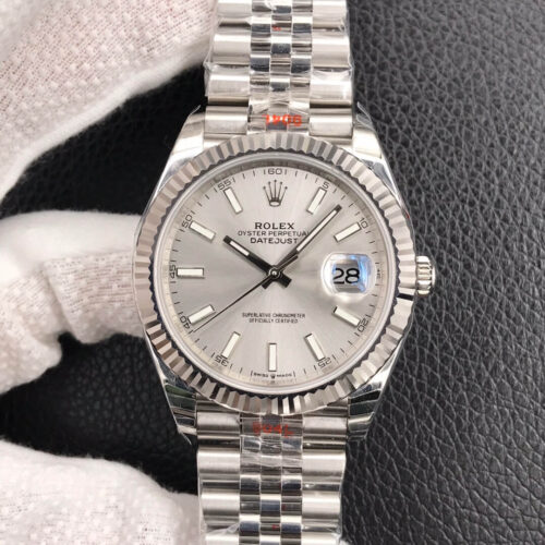 Replica Rolex Datejust M126334-0004 EW Factory Stainless Steel Strap