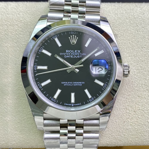 Replica Rolex Datejust M126300-0012 EW Factory Stainless Steel Strap