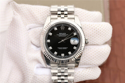 Replica Rolex Datejust M126334-0012 EW Factory Stainless Steel Strap