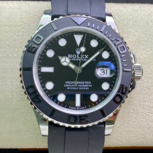 Replica Rolex Yacht Master M226659-0002 EW Factory Black Strap