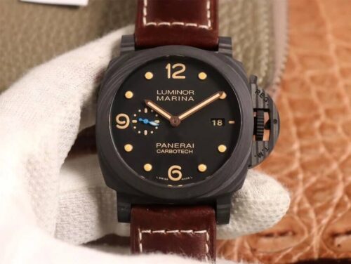 Replica Panerai Luminor 1950 PAM00661 VS Factory Brown Strap