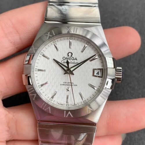 Replica Omega Constellation 123.10.38.21.02.004 VS Factory White Dial