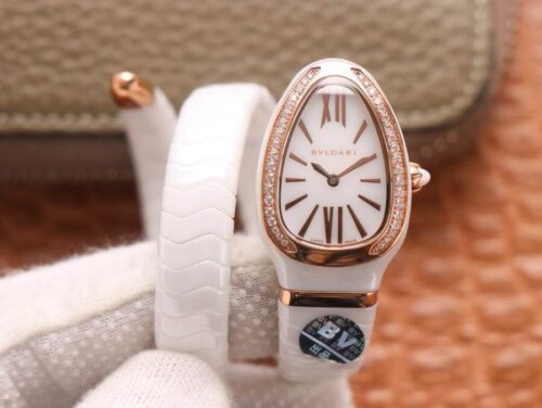 Replica Bvlgari Serpenti 102613 BV Factory Diamond-Set Bezel