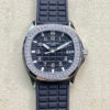 Replica Patek Philippe Aquanaut 5067A-001 Quartz Movement PPF Factory Diamond-Set Bezel