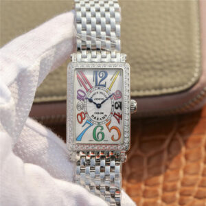 Replica Franck Muller LONG ISLAND 952 Ladies ABF Factory Diamond-Set Bezel