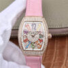 Replica Franck Muller Vanguard Ladies ABF Factory Pink Strap