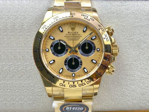 Replica Rolex Daytona M116508-0014 BT Factory Champagne Dial