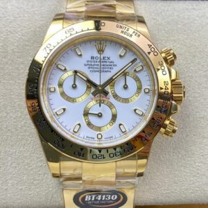 Replica Rolex Daytona M116508-0001 BT Factory Gold Case