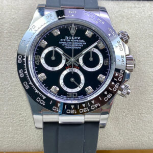 Replica Rolex Daytona M116519LN-0025 BT Factory Rubber Strap