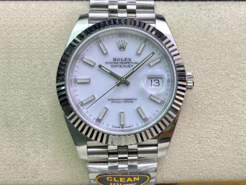 Replica Rolex Datejust M126334-0010 Clean Factory Stainless Steel