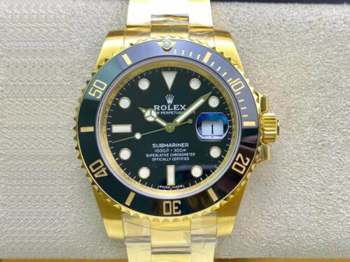 Replica Rolex Submariner 116618LN-97208 VS Factory Black Bezel