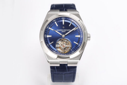 Replica Vacheron Constantin Overseas Tourbillon 6000V/110A-B544 BBR Factory Blue Strap