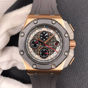 Replica Audemars Piguet Royal Oak Offshore 26568OM.OO.A004CA.01 JF Factory Rose Gold