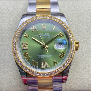 Replica Rolex Datejust M126283RBR-0012 EW Factory Diamond-Set Bezel