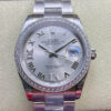 Replica Rolex Datejust M126284RBR-0022 EW Factory Stainless Steel Bezel