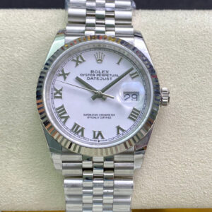 Replica Rolex Datejust M126234-0025 EW Factory Stainless Steel Strap