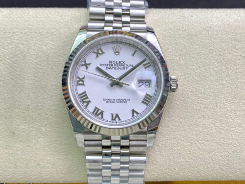 Replica Rolex Datejust M126234-0025 EW Factory Stainless Steel Strap