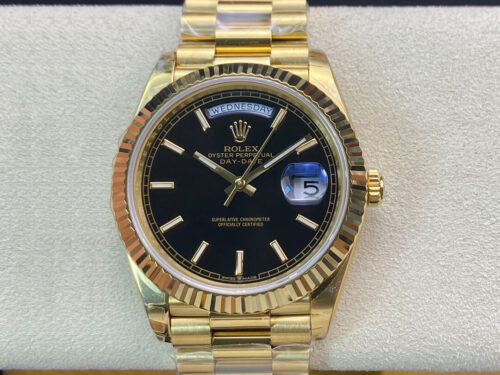 Replica Rolex Day Date 40MM EW Factory Gold Strap