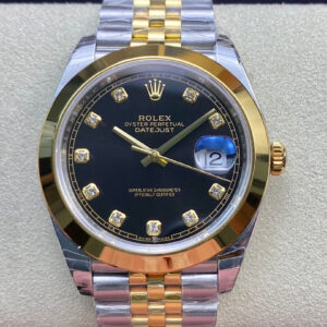 Replica Rolex Datejust M126303-0006 EW Factory Diamond-set Dial