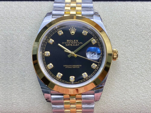 Replica Rolex Datejust M126303-0006 EW Factory Diamond-set Dial