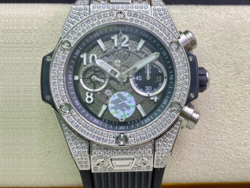 Replica Hublot BIG BANG 421.NX.1170.RX.1704 ZF Factory Diamond-Set Bezel