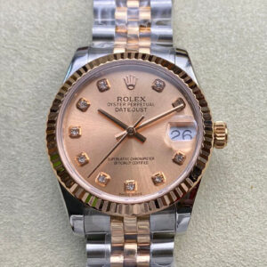 Replica Rolex Datejust M278271-0024 31MM EW Factory Pink Dial