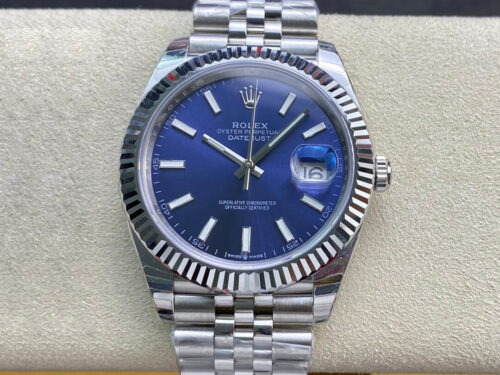 Replica Rolex Datejust M126334-0002 EW Factory Stainless Steel Strap