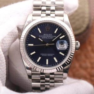 Replica Rolex Datejust M126234-0017 EW Factory Stainless Steel Strap